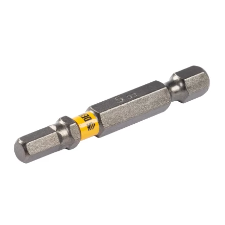 Бита HEX 5х50, сталь S2, шестигранный профиль, 10 шт. Е 6,3 Denzel 11663 купить в Ижевске