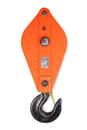 Блок монтажный однорольный с  крюком TOR HQG(L) K1-10,0 т с откидной щекой (G) 115101 купить в Ижевске