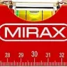 Уровень коробчатый MIRAX, 2 ампулы, крашеный, 600мм 34602-060_z02 купить в Ижевске