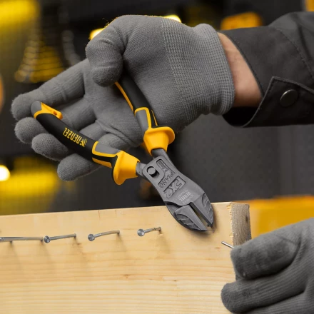 Бокорезы 180 мм Denzel 17785, усиленные, трехкомпонентные рукоятки купить в Ижевске