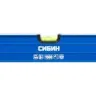 Уровень СИБИН коробчатый усиленный, утолщенный профиль, 2 фрезерованные поверхности, 3 противоударных ампулы (1 поворотная на 360 град), с ручками, 1 34609-150 купить в Ижевске