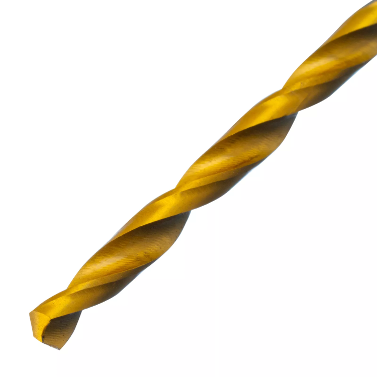 Сверло спиральное по металлу 2,5 х 95 мм Р6М5, Golden Tip, удлиненное, 2шт. Denzel 718246 купить в Ижевске