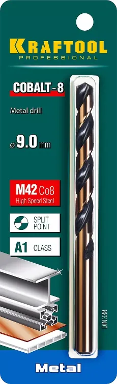 Сверла по металлу HSS-Co 29656-9 купить в Ижевске