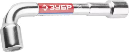 Ключ торцовый ЗУБР &quot;МАСТЕР&quot; двухсторонний L-образный, проходной, 14мм 27185-14 купить в Ижевске