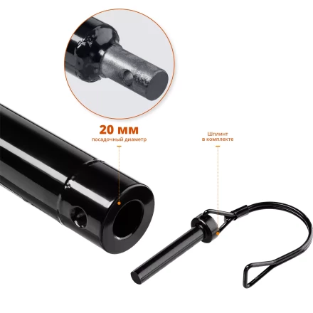 Удлинители шнека для мотобуров 1000 мм серия МАСТЕР купить в Ижевске