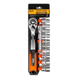 Набор автоинструмента КВТ НАИ-02/12 1/2", 12 предметов (78669)