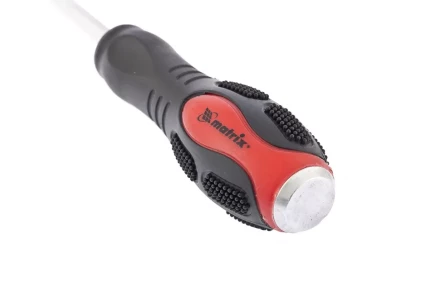 Ударная отвертка PH1 x 75 мм двухкомпонентная рукоятка CrV Matrix 19118 купить в Ижевске