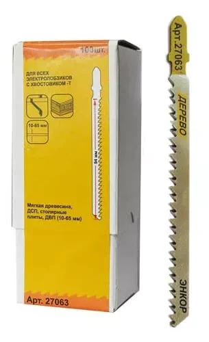 Пилка для электролобзика T301 CD HCS 1шт/100 27063 купить в Ижевске