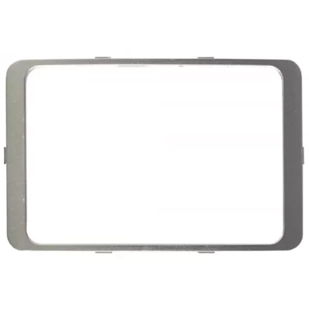 Вставка СВЕТОЗАР "ГАММА" декоративная, цвет светло-серый металлик, двойная SV-54176-SM купить в Ижевске