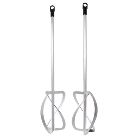 Комплект насадок для строительного миксера Denzel 84839, 2шт., 220х560 мм, оцинкованные, хвостовик HEX13 купить в Ижевске