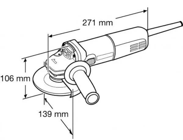 Углошлифовальная машина Makita 9558HNR УШМ Болгарка купить в Ижевске
