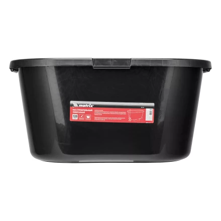 Таз строительный прямоугольный универсальный Matrix, 120л, ударопрочный 81476 купить в Ижевске