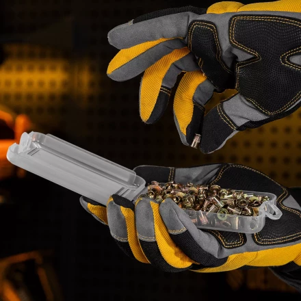 Заклепки резьбовые, стальные, оцинкованные, М4, пластиковый кейс, 140 шт. Denzel 40601 купить в Ижевске