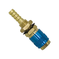 Быстросъемное соединение с резъбовой втулкой М NW5- штуцер 8 мм (Blue) FA3086