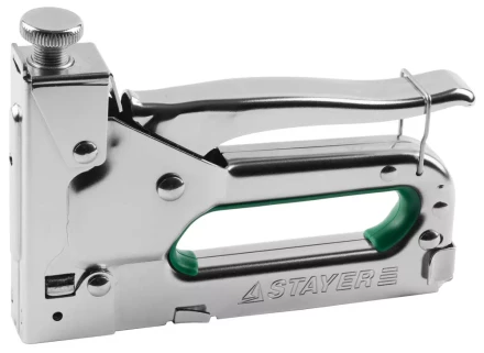Степлер &quot;Max 140&quot; с регулировкой силы удара, металл корпус 4-в-1: тип 140 (6-14 мм) / 28 (9-11 мм) / 300 (10-14 мм) / 500 (14 мм), STAYER 31508_z02 купить в Ижевске