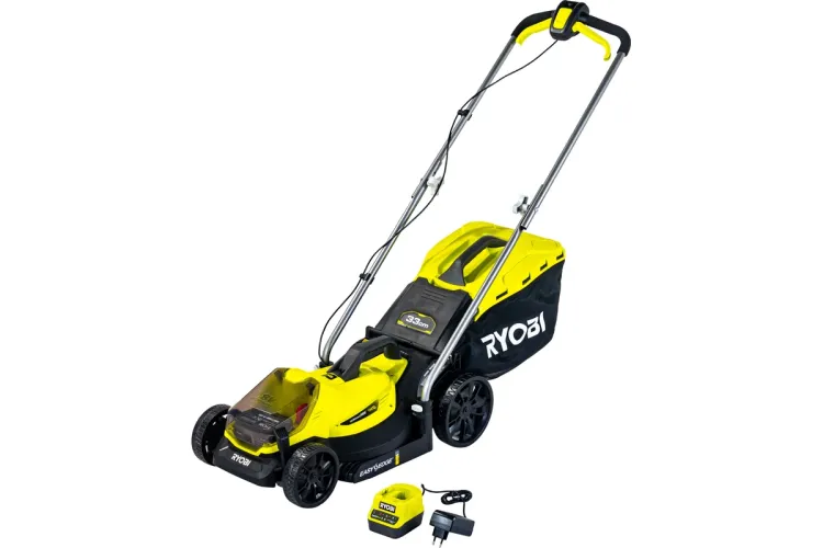 RYOBI 18В Газонокосилка аккумуляторная 33cm 1x аккумулятор 4.0Aч RLM18X33B-40 5133004306 купить в Ижевске