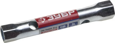 Ключ торцовый ЗУБР &quot;МАСТЕР&quot;, трубчатый двухсторонний, прямой, 12х13мм 27162-12-13 купить в Ижевске