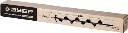 ЗУБР d 100 мм, грунт, шнек для мотобуров (7051-10) купить в Ижевске