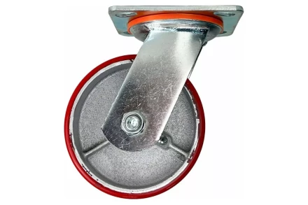 Аппаратное поворотное колесо большегрузное HITCH 118*50 полиуретан SCp55 (SZ085008) купить в Ижевске