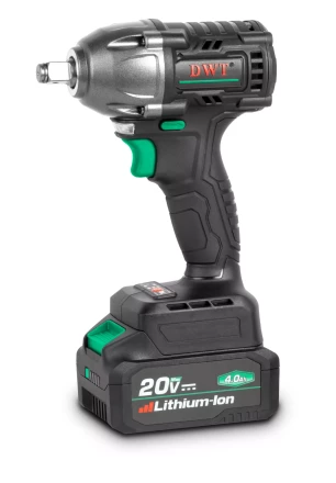 Бесщеточный аккумуляторный ударный гайковерт DWT ABWP-20 DN-4C2 BMC купить в Ижевске