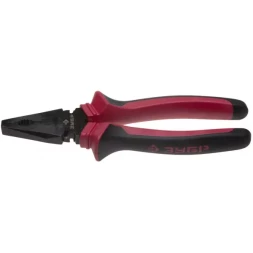 Плоскогубцы ЗУБР "МАСТЕР" комбинированные, маслобензостойкая рукоятка, покрытие оксидированное с полировкой, 200мм 22015-1-20_z01