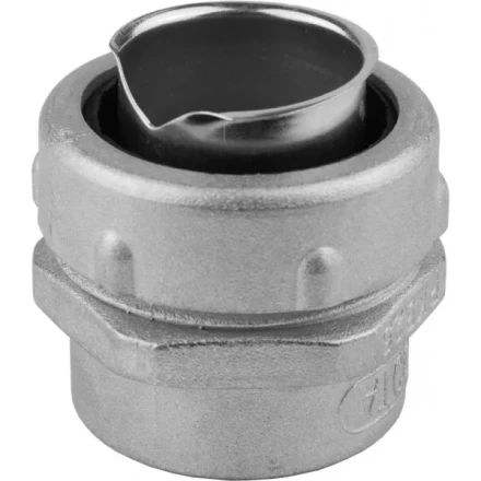 Резьбовой крепежный элемент СВЕТОЗАР металлич, с внутренней резьбой, для металлорукава диаметром 25мм, IP54 60201-25 купить в Ижевске