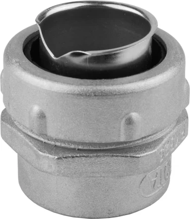 Резьбовой крепежный элемент СВЕТОЗАР металлич, с внутренней резьбой, для металлорукава диаметром 25мм, IP54 60201-25 купить в Ижевске