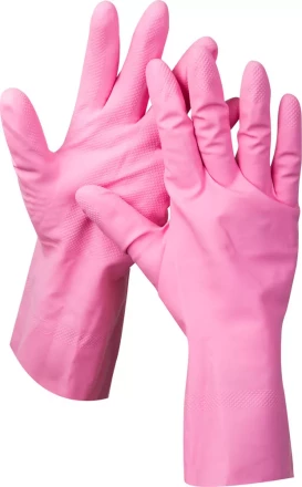 Перчатки ЗУБР &quot;МАСТЕР&quot; латексные, повышенной прочности, х/б напыление, рифлёные, 100% латекс, 100% хлопок, размер S 11250-S купить в Ижевске