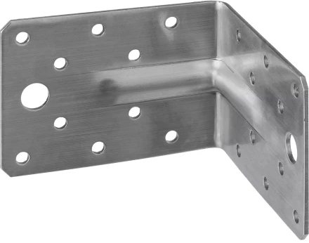 ЗУБР УНКУ-2.0, 65 x 90 x 90 x 2 мм, усиленный нержавеющий крепежный уголок, Профессионал (310516-65) купить в Ижевске