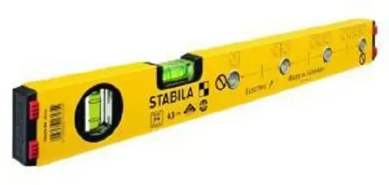 Уровень электрика 120 см  тип 70Electric 2 глазка 16136  STABILA купить в Ижевске