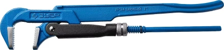 Ключ трубный рычажный ЗУБР &quot;ПРОФЕССИОНАЛ&quot;, прямые губки, цельнокованый, Сr-V, № 1,  1&quot; 27335-1_z01 купить в Ижевске