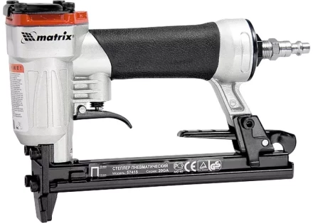 Степлер пневматический для прямоугольных скоб от 10 до 22 мм MATRIX 57420 купить в Ижевске