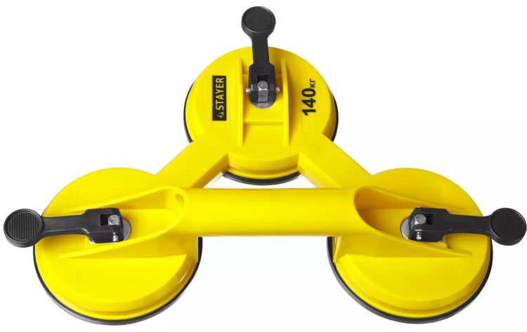Стеклодомкрат STAYER "MASTER" MAXLift, пластмассовый, тройной, 140 кг 33718-3 купить в Ижевске