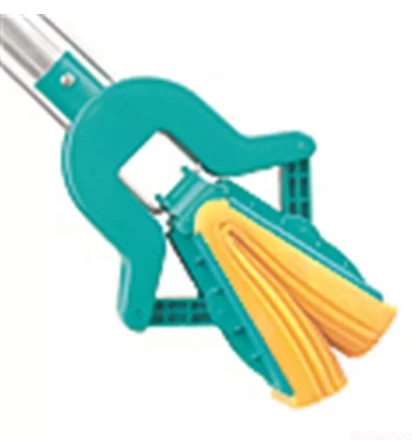 Швабра отжимная сложением 130 см губка PVA 26х5х4,5 см рукоятка телескопическая нержавеющая ТМ Elfe 93503 купить в Ижевске