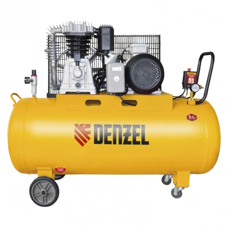 Компрессор масляный ременный Denzel DR4000/100 58092 купить в Ижевске