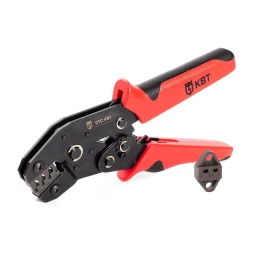 Пресс-клещи КВТ СТС-А с матрицами 248, 63 для опрессовки автоклемм и разъемов (набор) (85137)