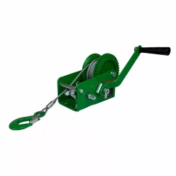 Лебедка ручная барабанная HITCH HW 1100 1100 кг канат 10 м (SZ073149)