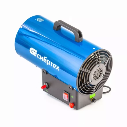 Газовая тепловая пушка СТГ-10, 10 кВт, 300 м3/ч, пропан-бутан Сибртех 96451 купить в Ижевске