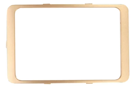 Вставка СВЕТОЗАР "ГАММА" декоративная, цвет золотой металлик, двойная SV-54175-GM купить в Ижевске