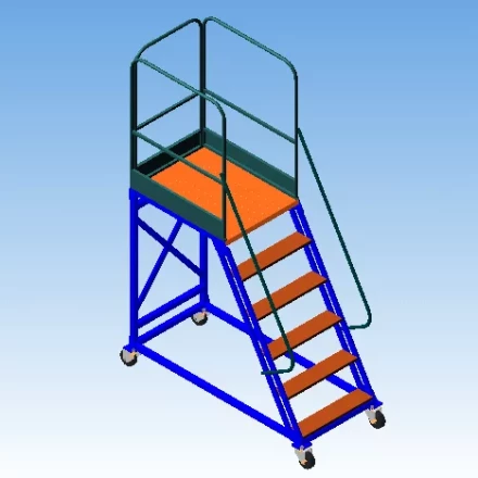 Лестница с площадкой УСЦ ЛСА-1300 купить в Ижевске