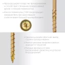 ЗУБР КС-Т, 70 х 6.0 мм, TX30, тарельчатая головка, желтый цинк, 100 шт, конструкционный саморез, Профессионал (30051-60-070) купить в Ижевске