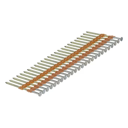 Гвозди для пнев. нейлера (оцинк.), длина - 65 мм, диам. - 2,9 мм, 2000 шт. Denzel 57685 купить в Ижевске