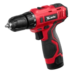 Дрель-шуруповерт аккумуляторная MCDL-12-02P, Li-Ion, 12 В, 2 акк.// MTX 26181