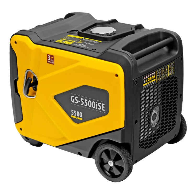 Генератор инверторный Denzel GS-5500iSE, 5,5 кВт, 230 В, закрытый корпус,электростартер купить в Ижевске