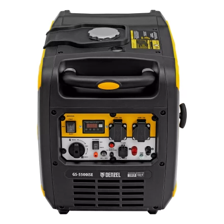Генератор инверторный Denzel GS-5500iSE, 5,5 кВт, 230 В, закрытый корпус,электростартер купить в Ижевске