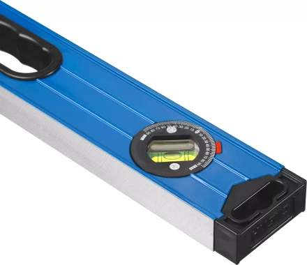 Уровень СИБИН коробчатый усиленный, утолщенный профиль, 2 фрезерованные поверхности, 3 противоударных ампулы (1 поворотная на 360 град), с ручками, 6 34609-060 купить в Ижевске