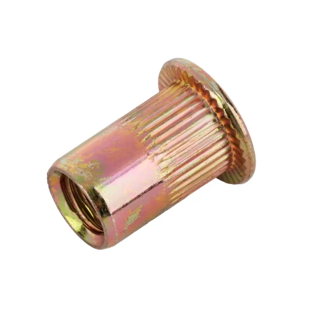 Заклепки резьбовые, стальные, оцинкованные, М6, пластиковый кейс, 70 шт. Denzel 40603 купить в Ижевске