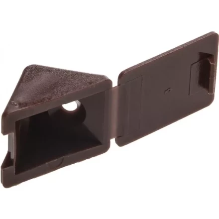 Уголок мебельный ЗУБР с шурупом, цвет кр-дерево, 4,0x15мм, ТФ6, 4шт 4-308256-5 купить в Ижевске