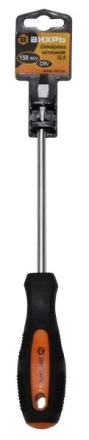 Отвёртка шлицевая SL6 150 мм Вихрь купить в Ижевске