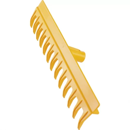 Грабли 13-зубые полипропиленовые с ребрами жесткости с металлическим черенком усиленные PALISAD LUXE 61739 купить в Ижевске